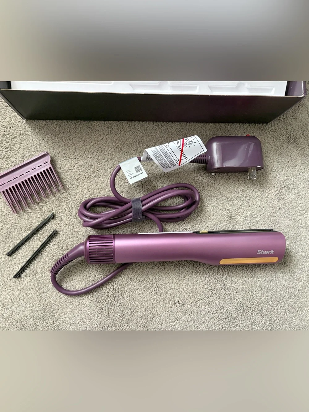SlikPro Straight Hair Straightener - Purple